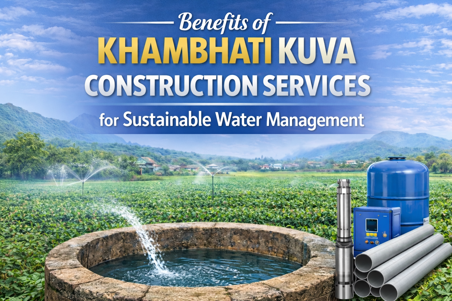 Benefits of Khambhati Kuva Construction